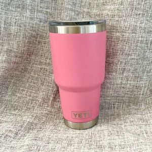 Gently Used Bubblegum Pink YETI 30 oz Tumbler with Magslider lid